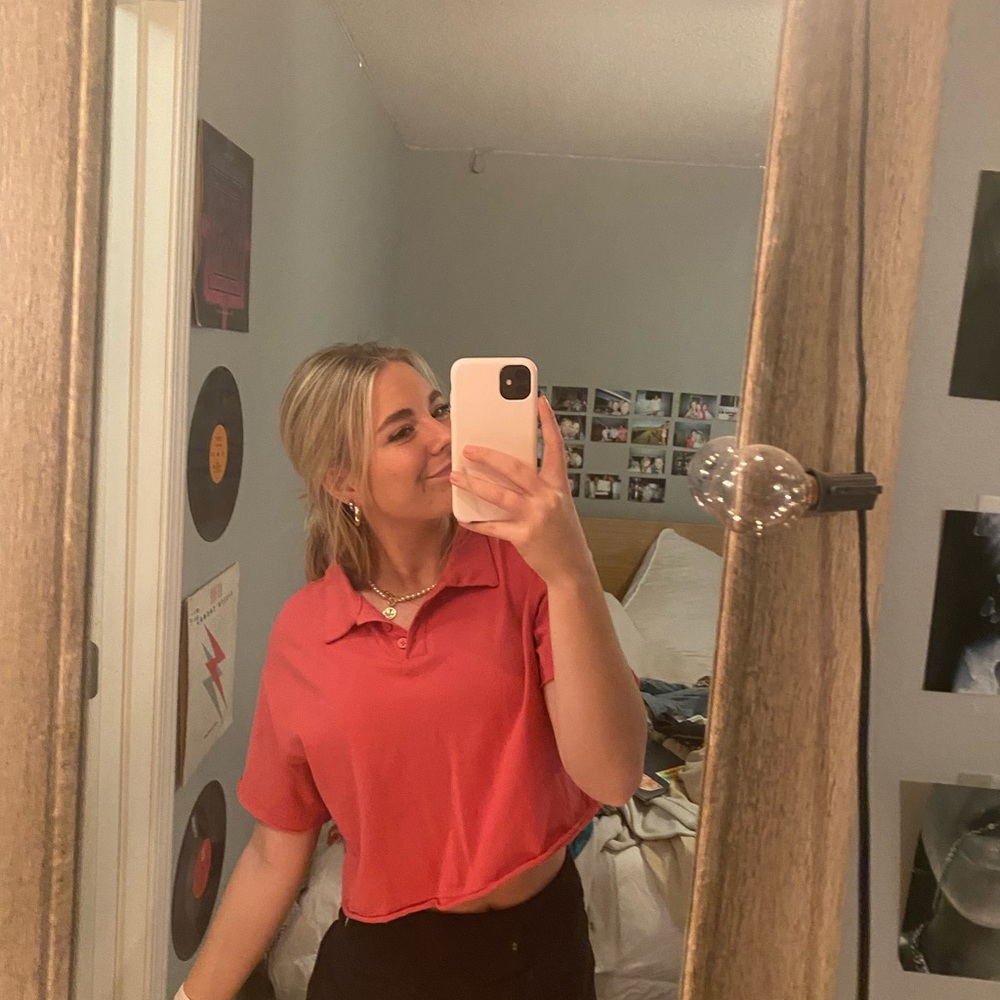 Cropped polo